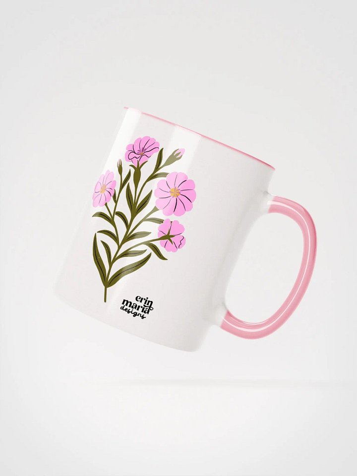 Corncockle Bouquet - Mug with Color Inside product image (2)