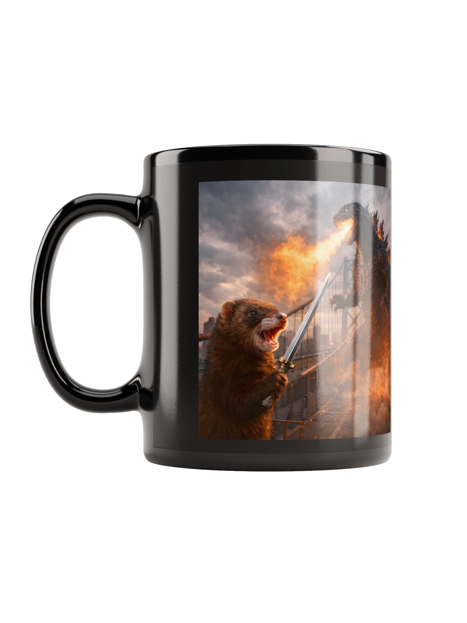 Frankie VS bridgezilla Mug product image (5)