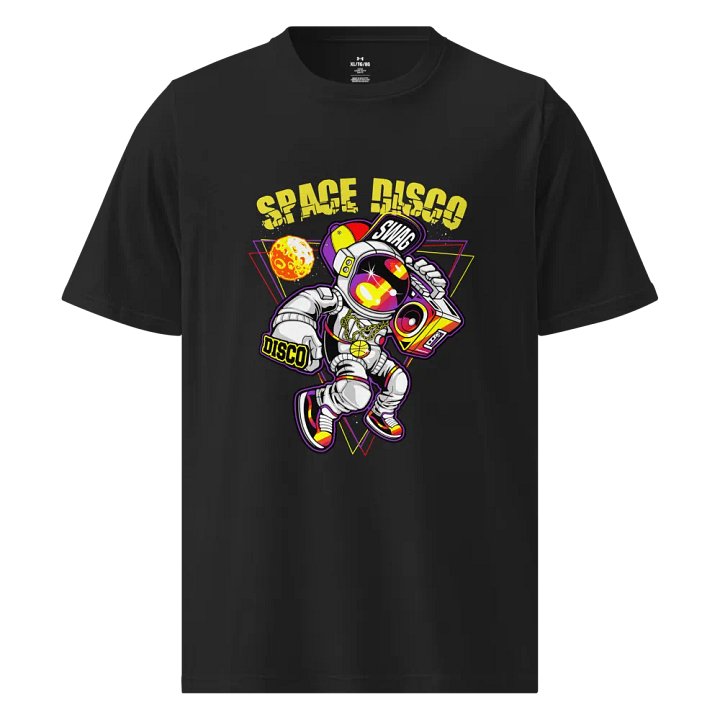 Space Disco Astronaut Boombox T-Shirt by Under Armour® product image (1)