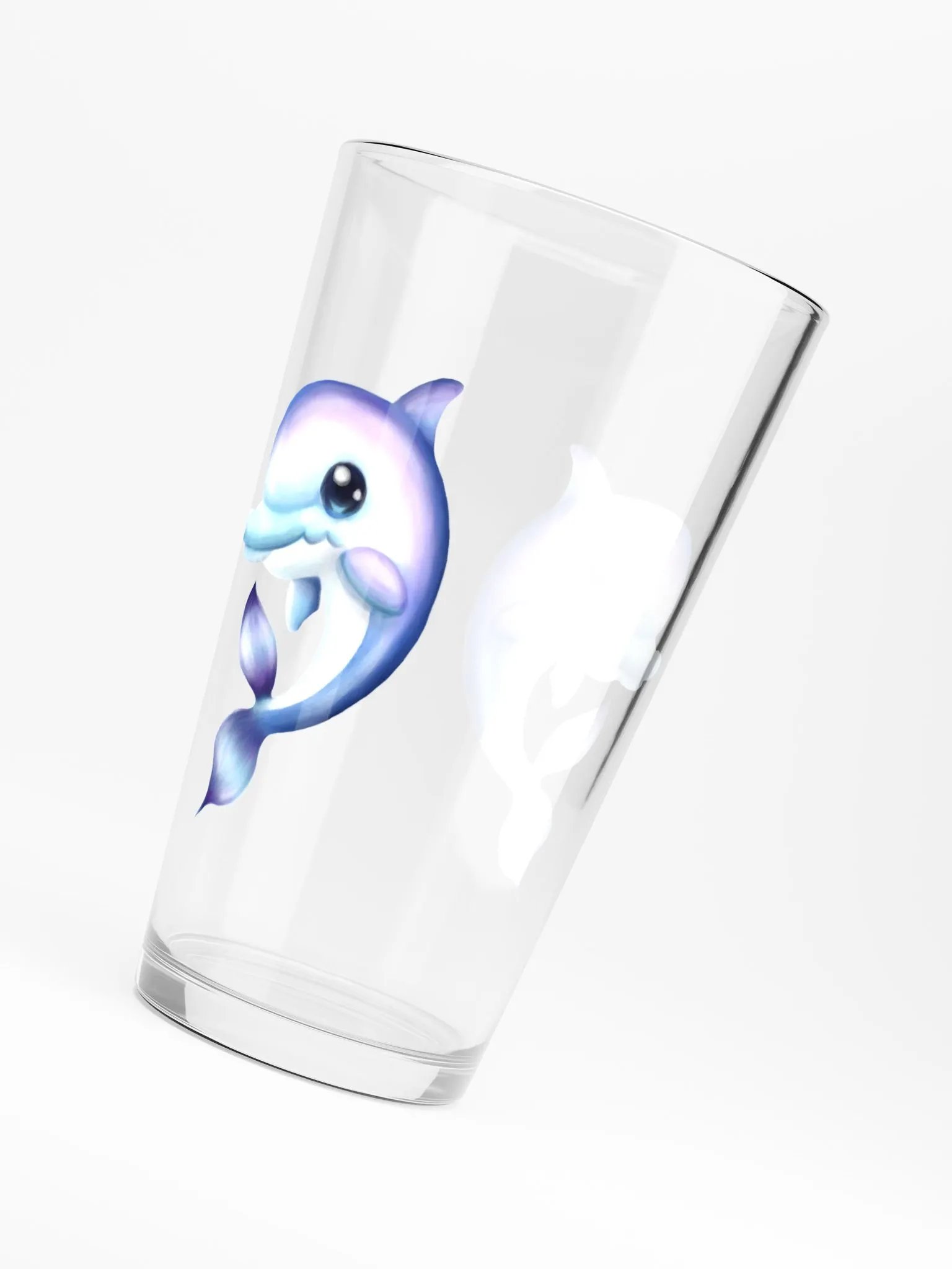 Dolphin Cutie Pint Glass product image (3)