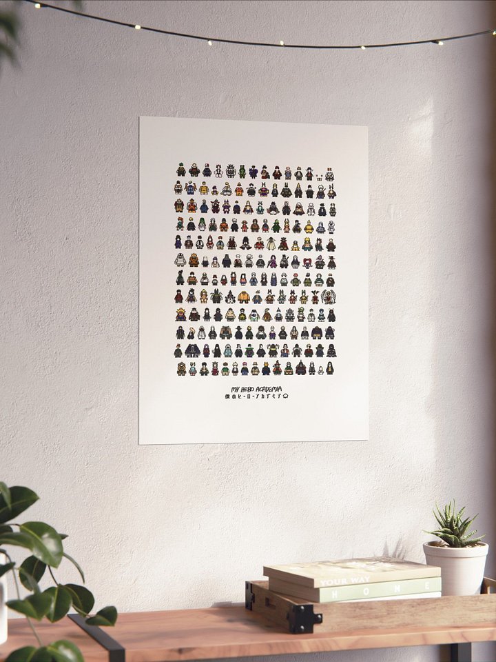 My Hero Academia Character Collection Poster product image (1)