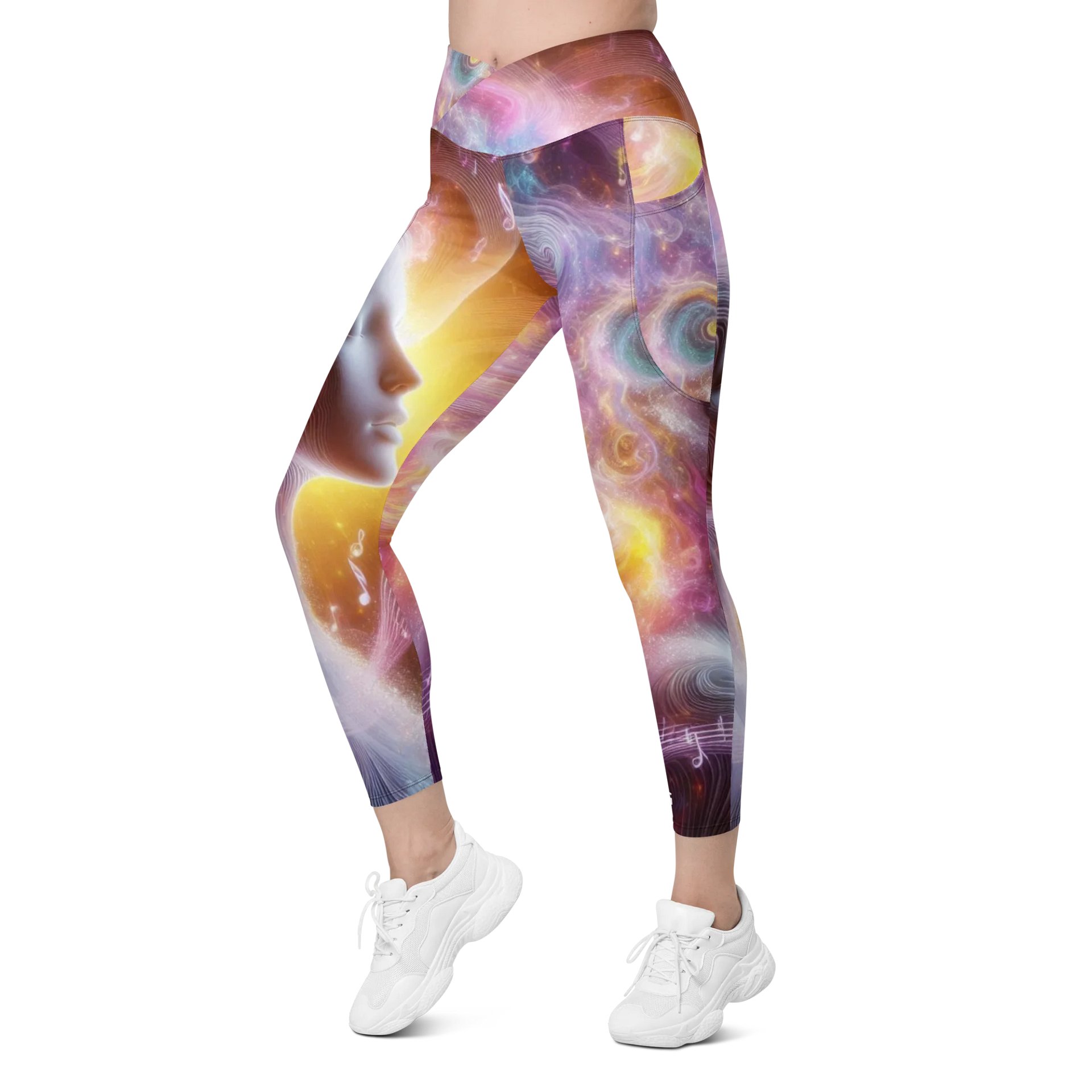 'Tamla Motown' Crossover Leggings with Pockets product image (6)