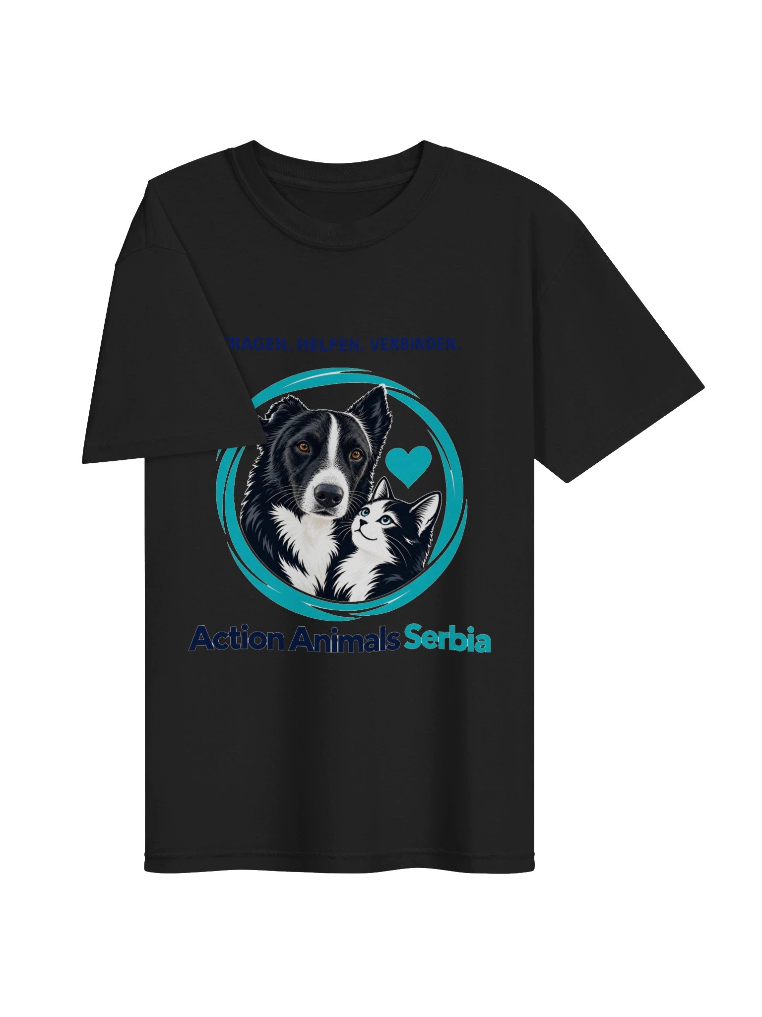 TRAGEN. HELFEN. VERBINDEN. – Statement Shirt | Action Animals Serbia product image (5)