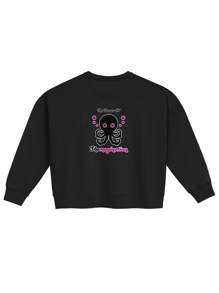 ECO Shemagination Womens Organic Crewneck Sweatshirt product image (2)