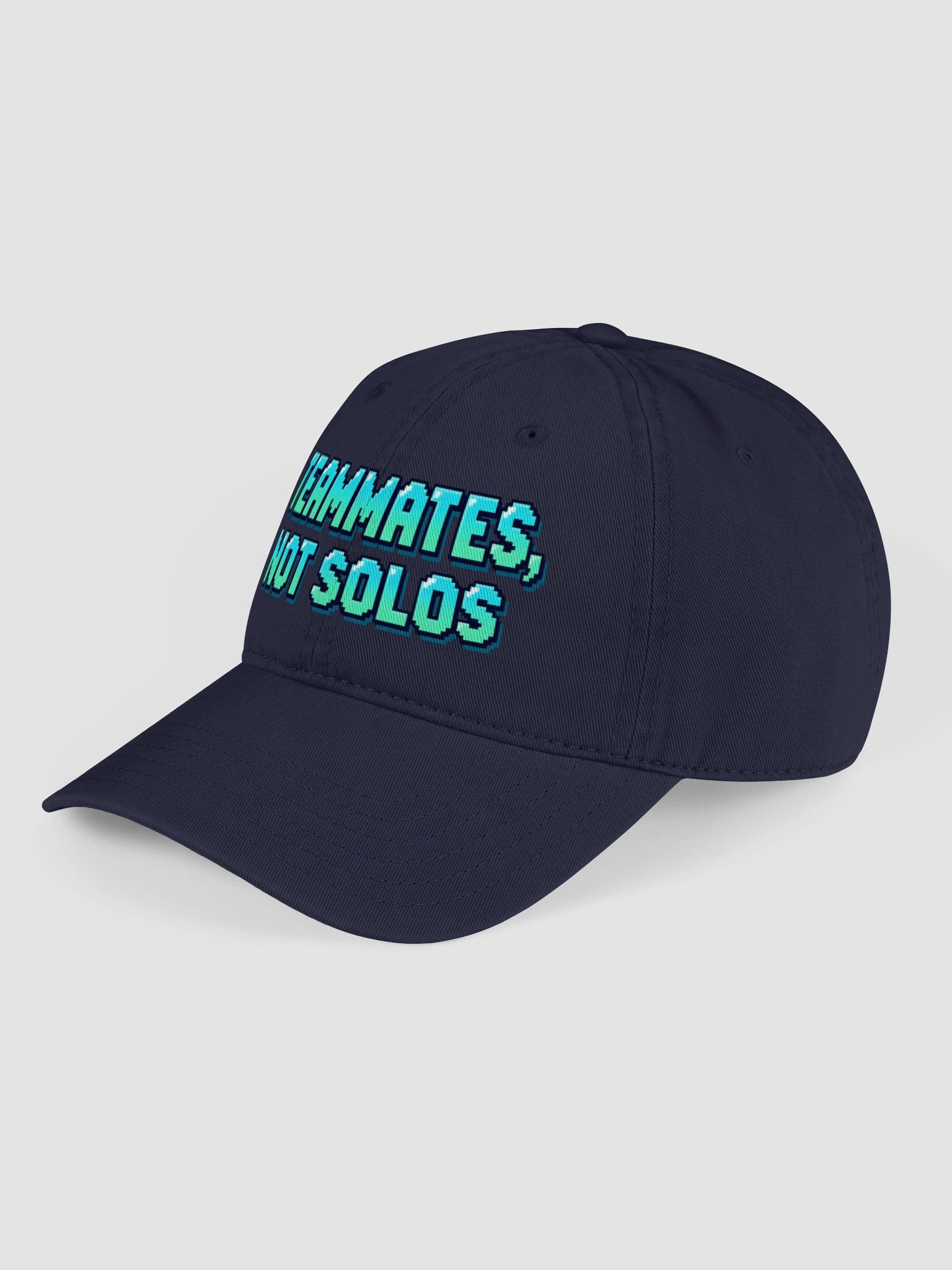 Teammates, Not Solos Baseball Cap product image (3)