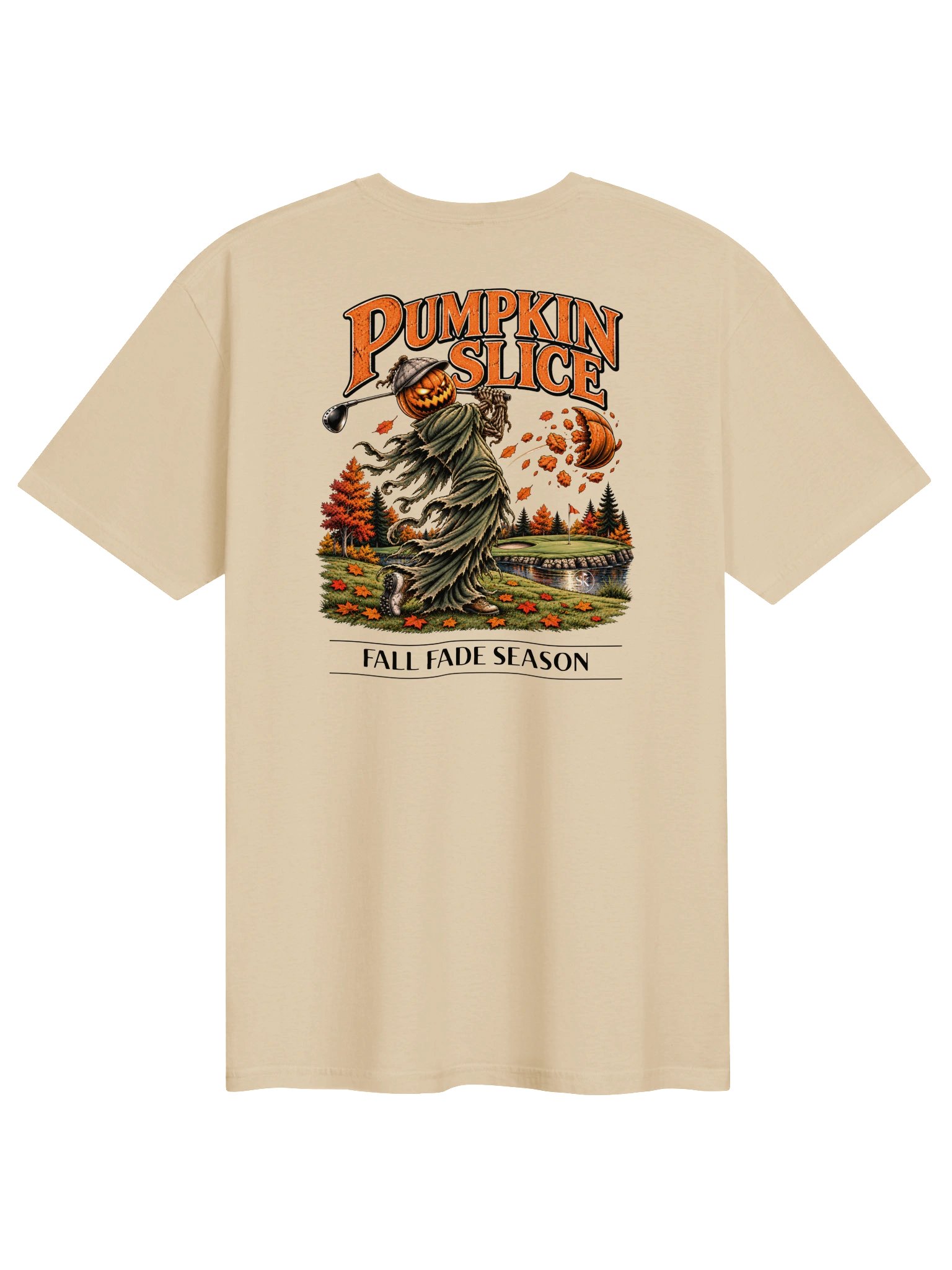 Pumpkin Slice - Seasonal Golf T-Shirt product image (3)