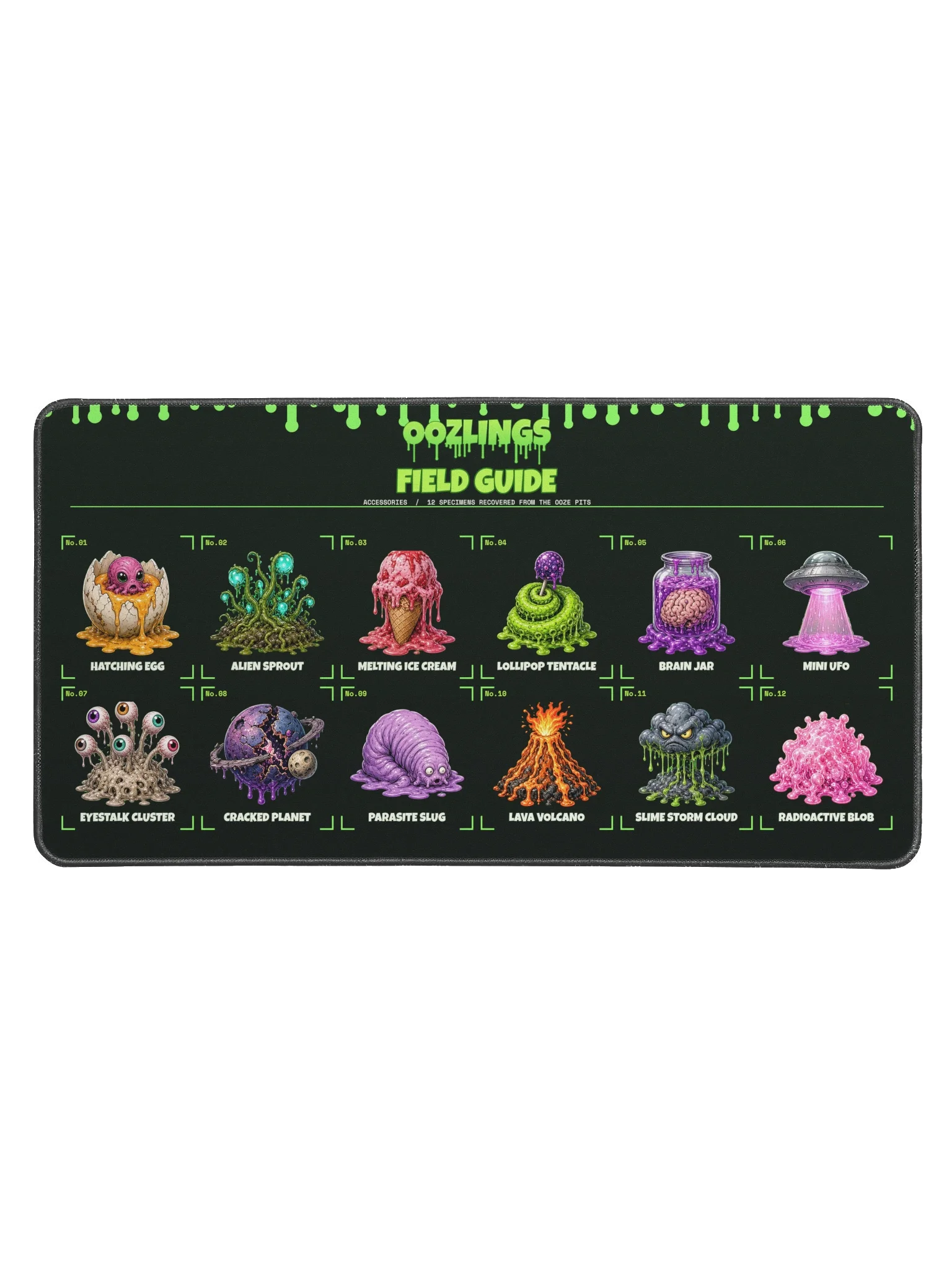 Oozlings Accessory Field Guide Desk Mat