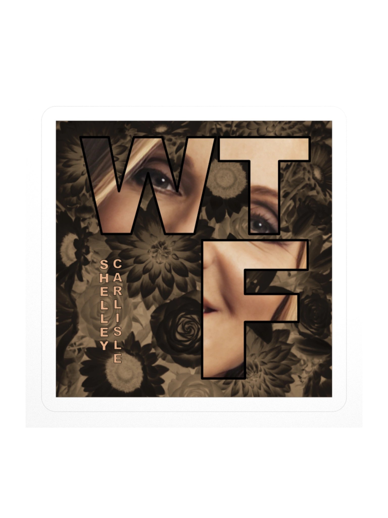 WTF Single Cover Art Stickers product image (2)