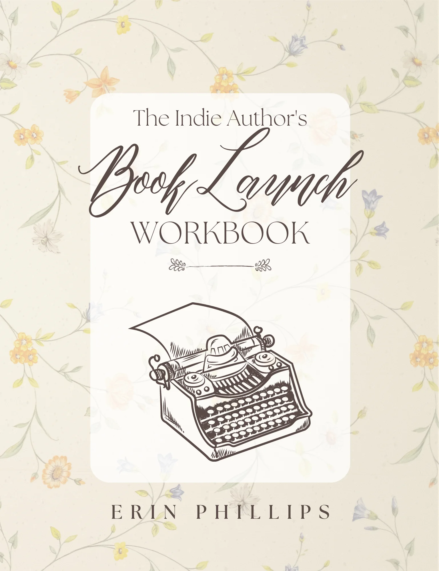 [PRINTABLE] Indie Author's Book Launch Workbook product image (1)