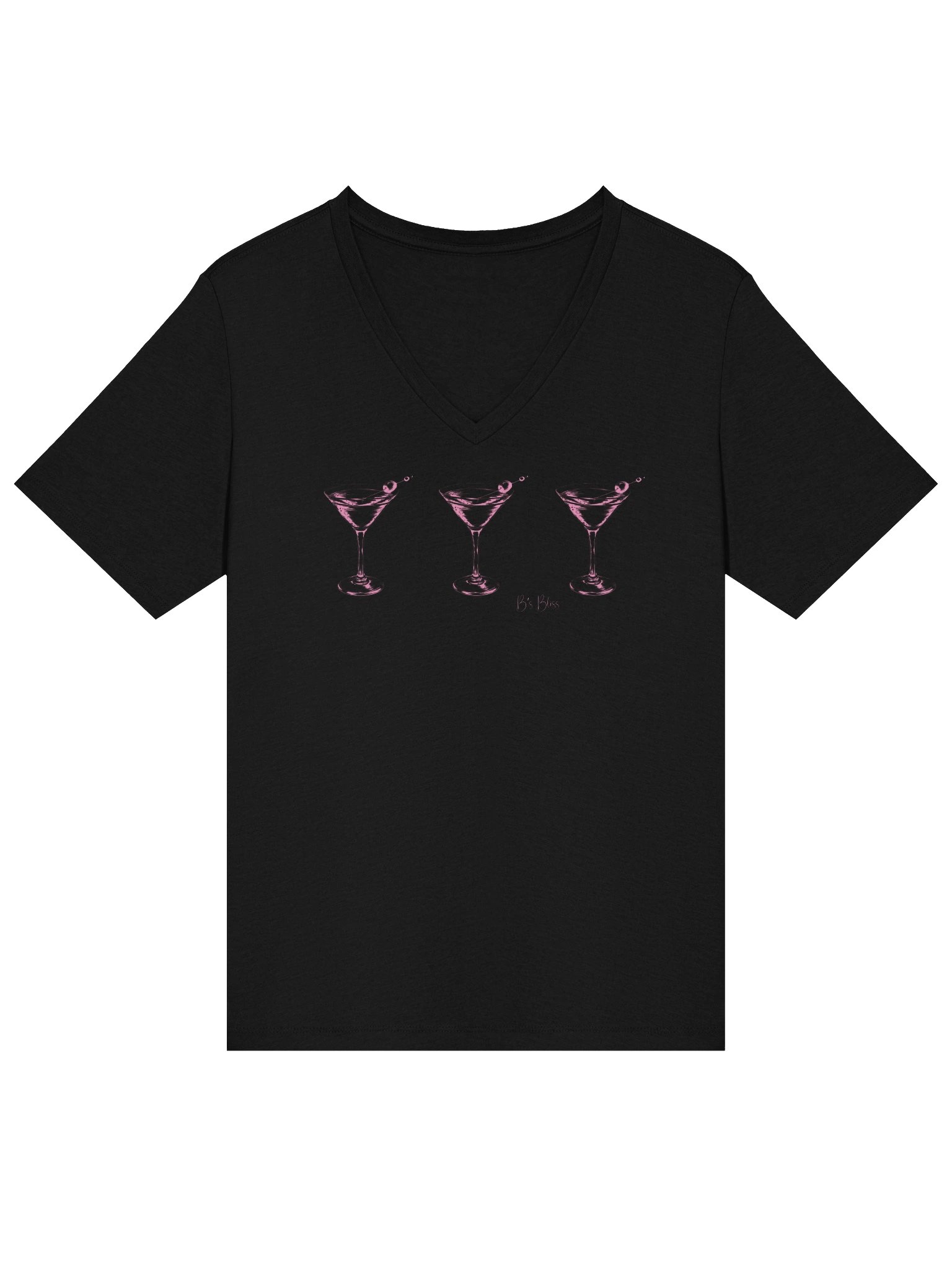 3 Martini's V-Neck Graphic T-Shirt product image (3)