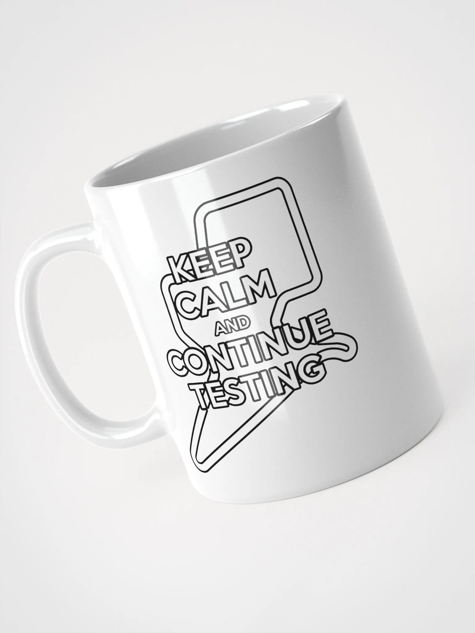 Keep Calm & Continue Testing Mug product image (1)