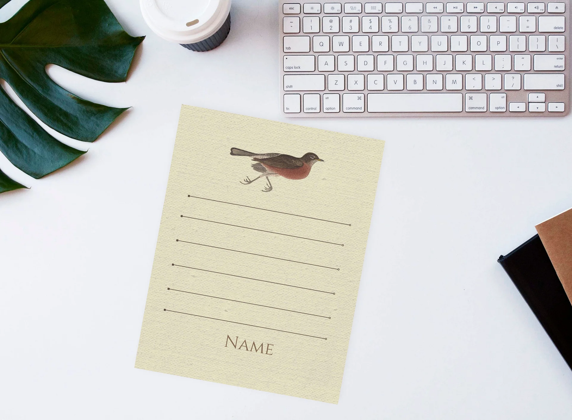Canva Notepad Template: Robin product image (4)