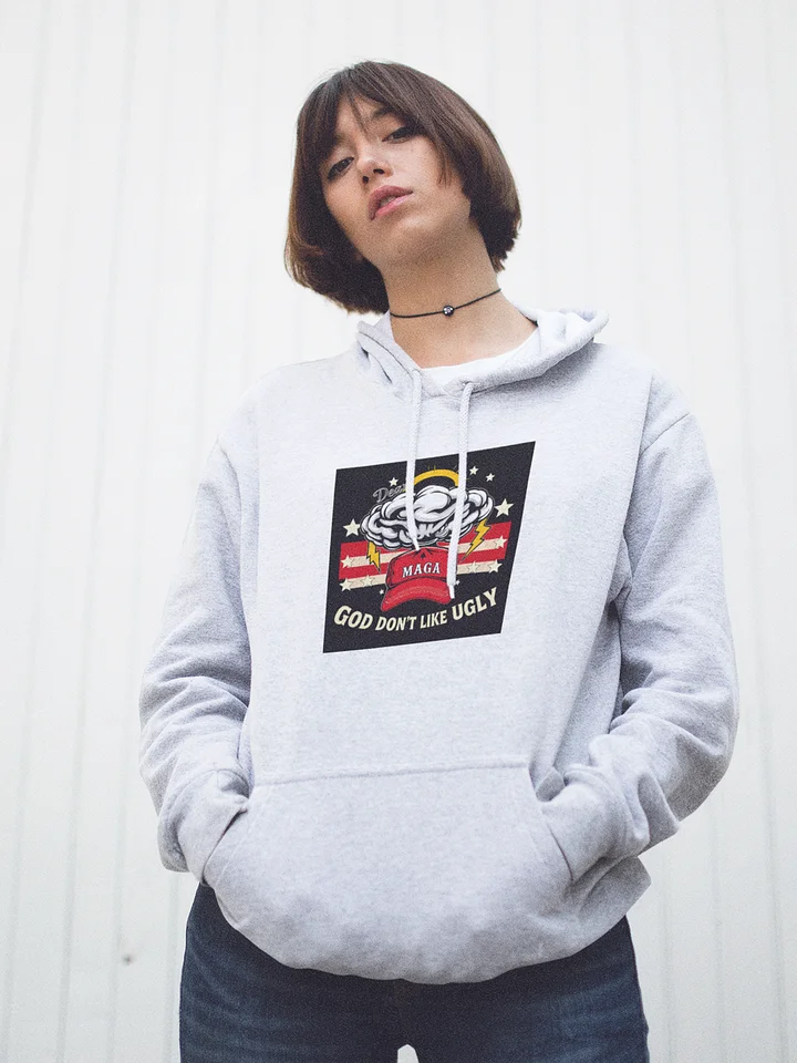 Dear MAGA God Dont Like Ugly Hoodie - Progressive Sweatshirt product image (1)