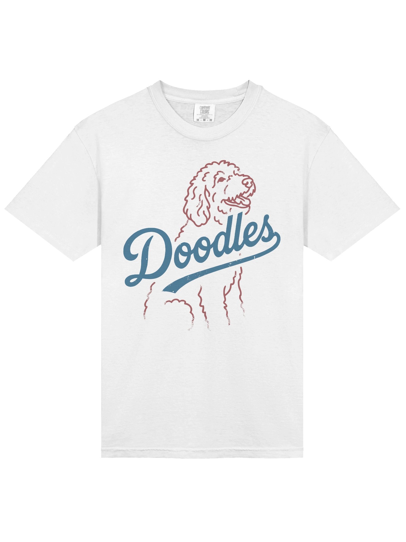 Baseball Doodle Comfort Colors Garment-Dyed Heavyweight T-Shirt product image (8)