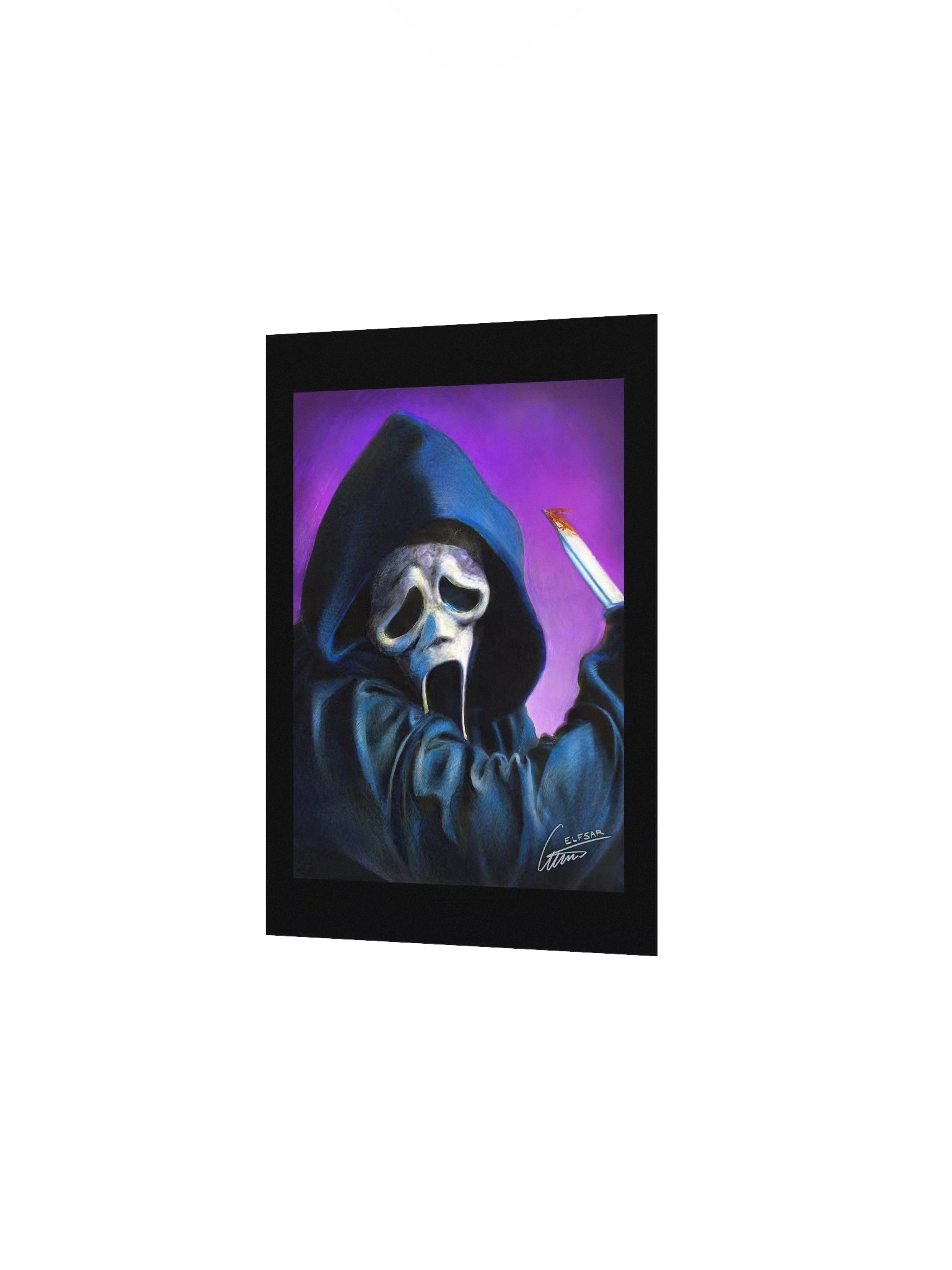 Scream Ghost Face Matte Print product image (3)