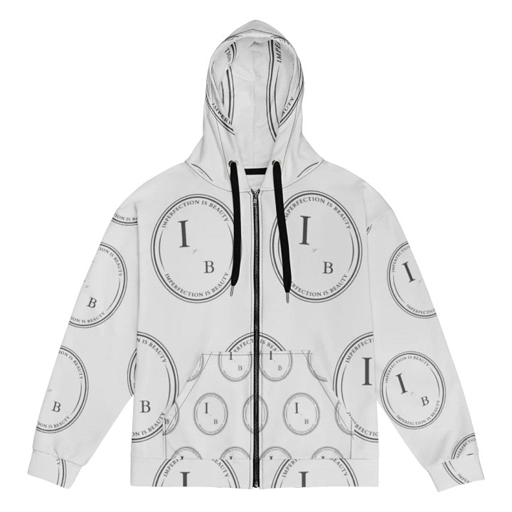 Imperfect Beauty Unisex Zip Hoodie product image (1)