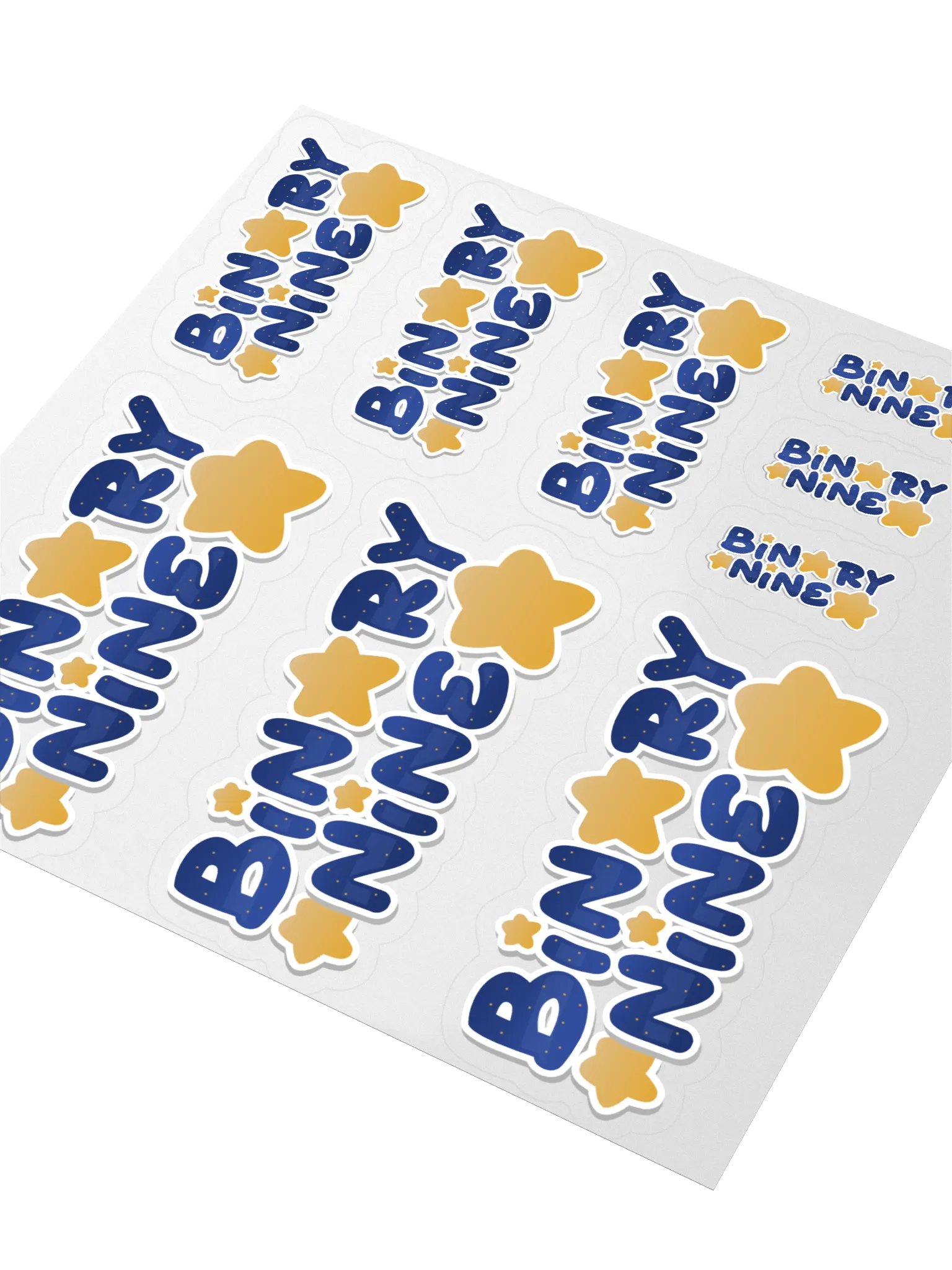 BinaryNine Logo Sticker Sheet product image (3)