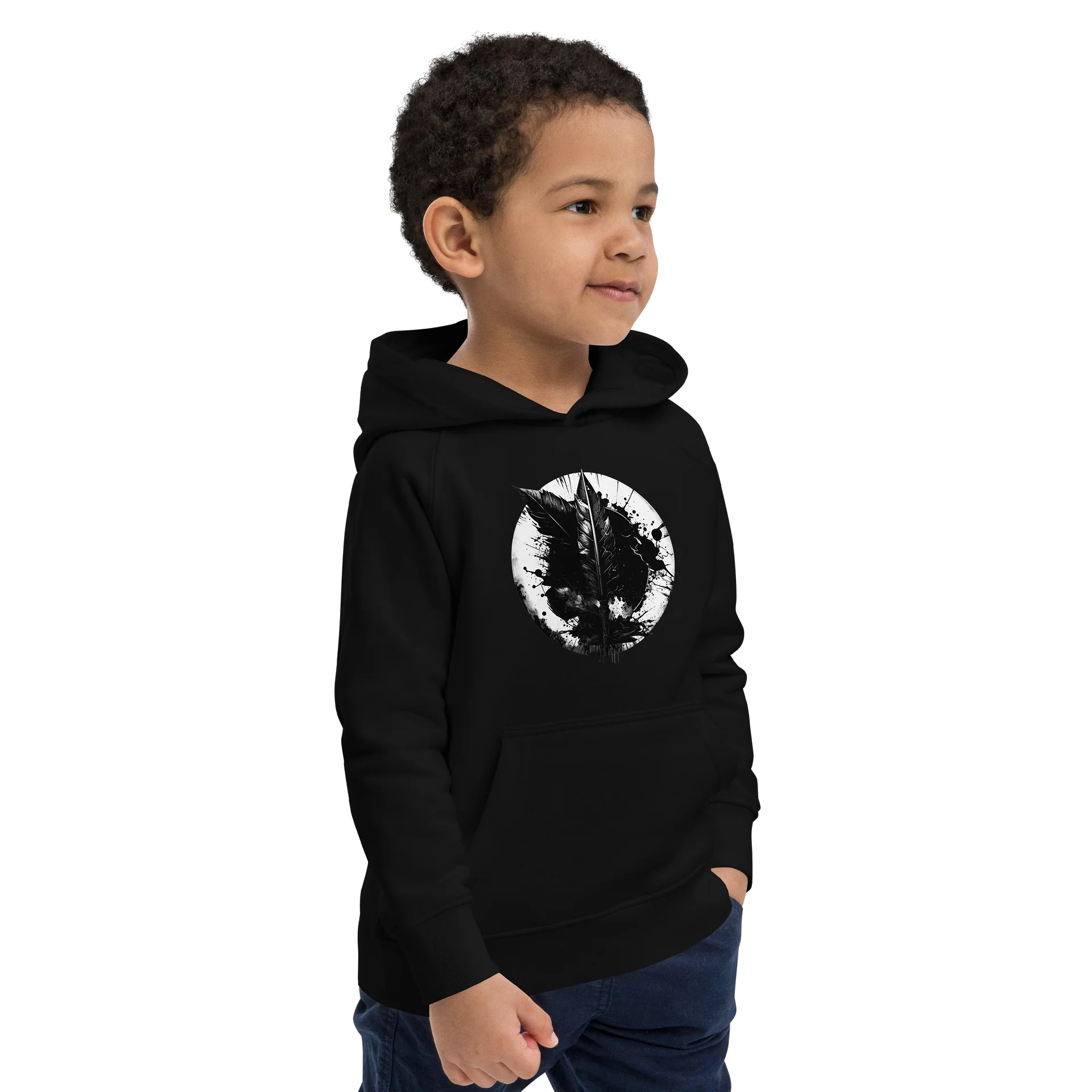 The Ink Quill Kid’s Hoodie product image (2)