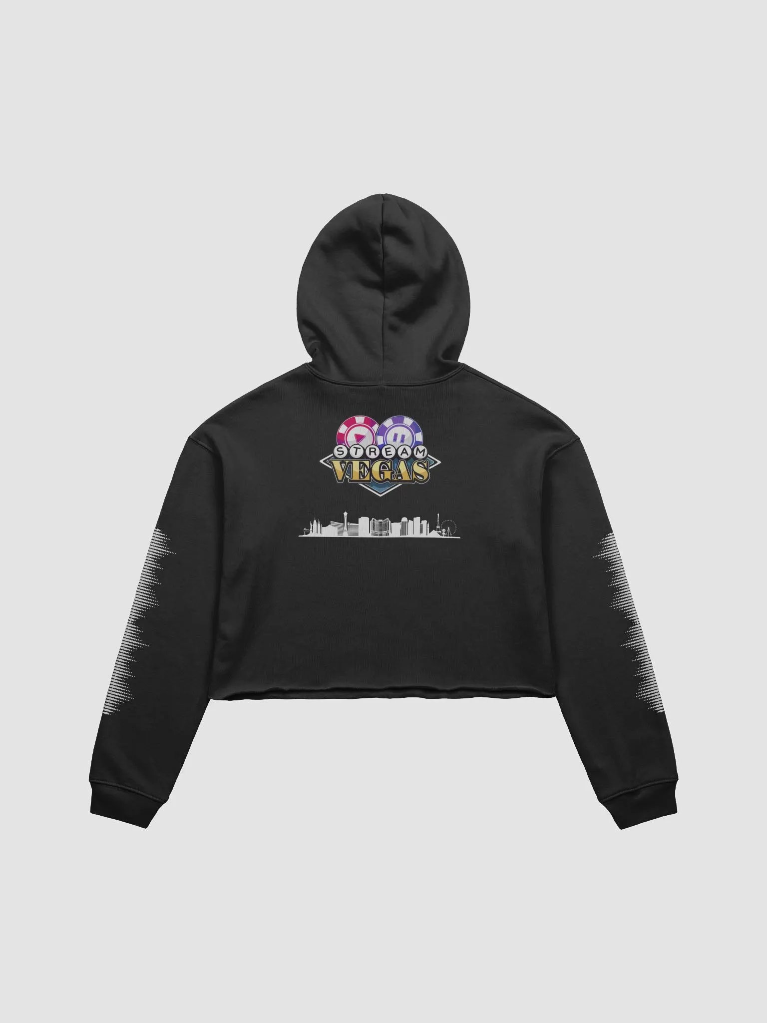 Eat Sleep Stream Vegas Crop Hoodie product image (2)