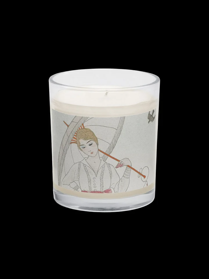 Summer. Soy Wax Candle In A Clear Glass Jar. product image (2)