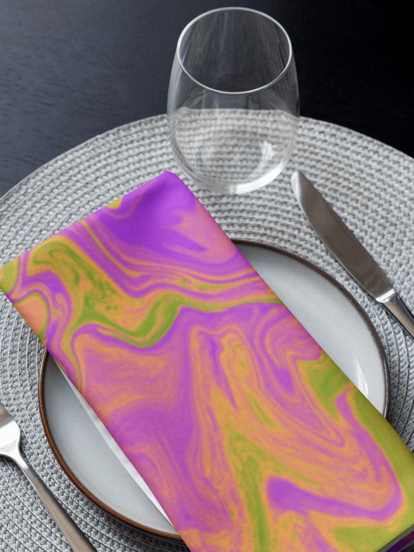 Iridescent Pattern Cloth Napkin Set (4) product image (8)