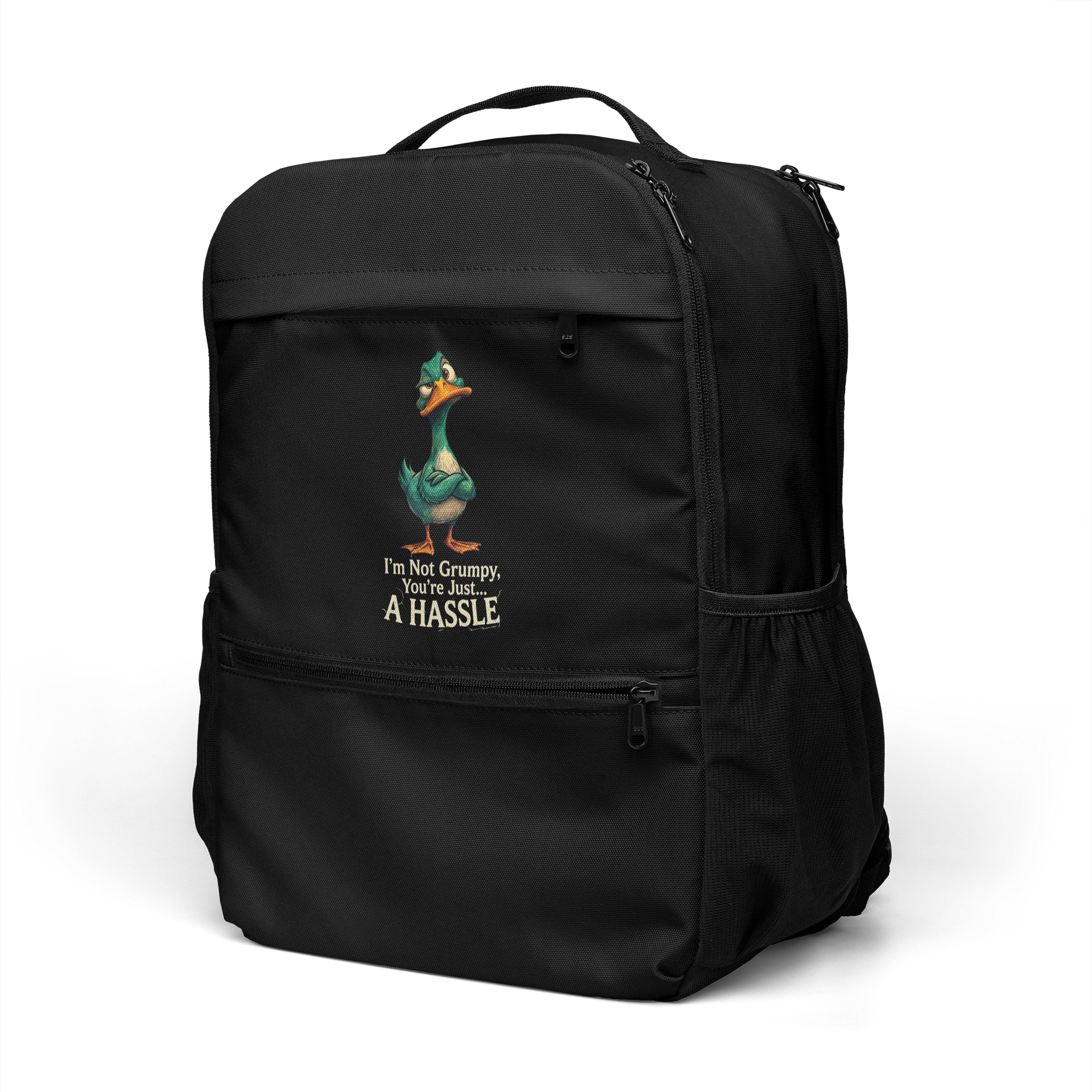 "I'm Not Grumpy" Premium Everyday Backpack – Make a Statement! product image (5)