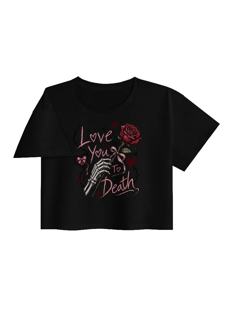 Love You to Death - Crop Top product image (3)