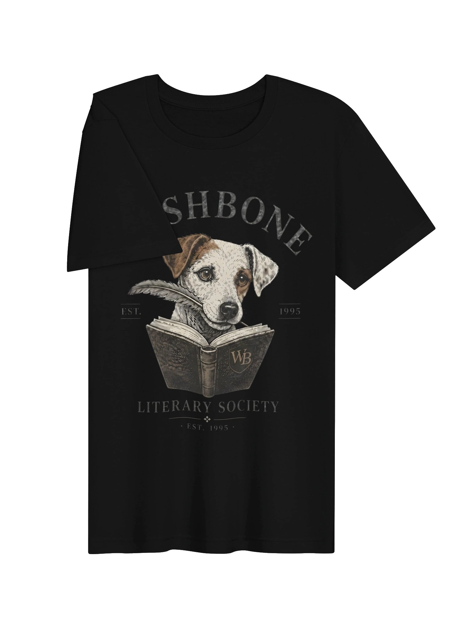 Wishbone Literary Society Vintage Emblem Tee product image (18)