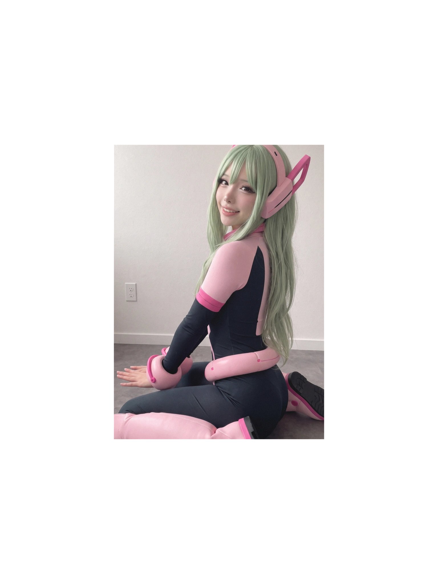 Cosplay Corner – Waifufaee as Ochaco from My Hero Academia Enhanced Matte Poster product image (3)