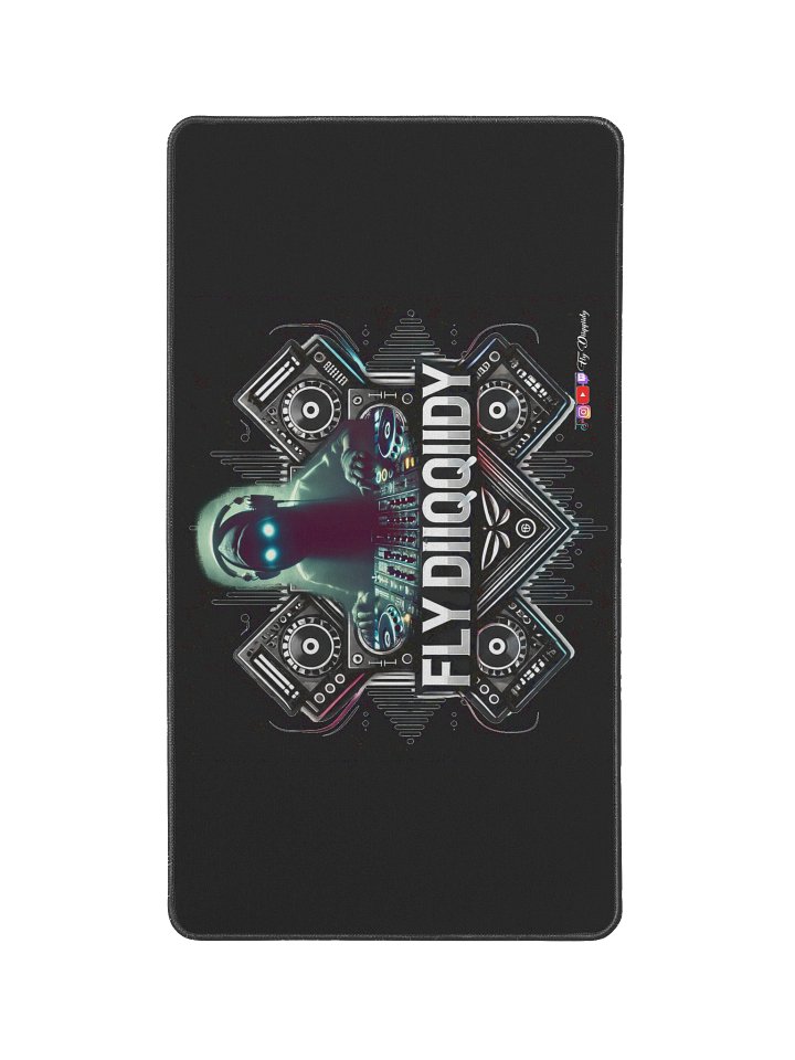 Fly Diiqqiidy DJ Gaming 12"x22" desk mat product image (1)