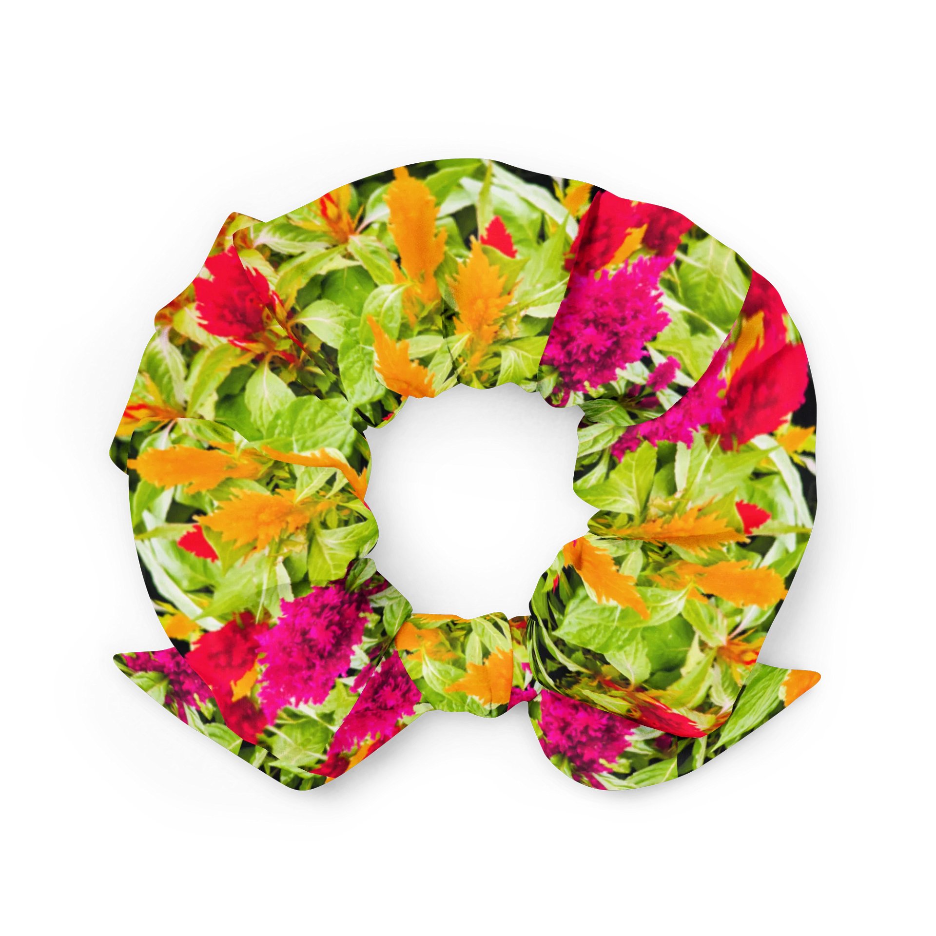 Feathered Blooms Scrunchie product image (2)