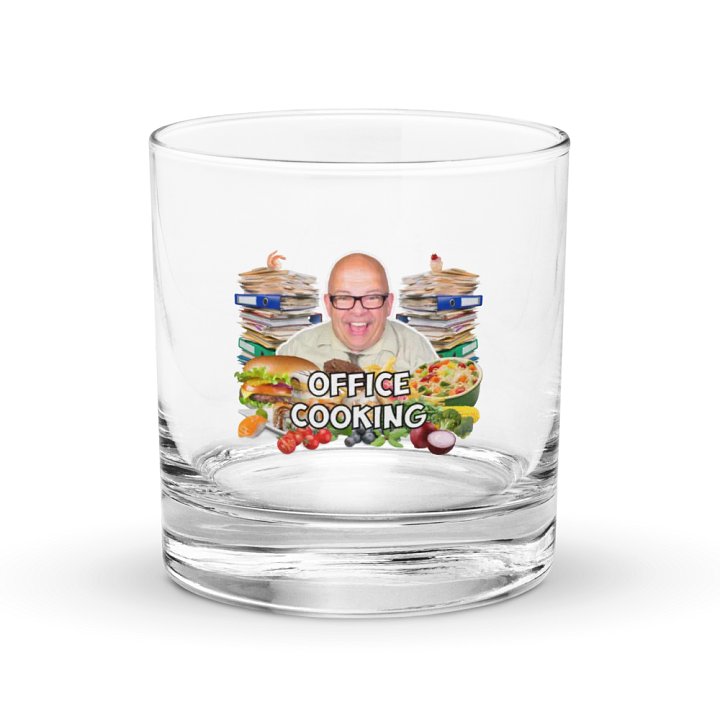 Office Cooking Rocks Glass product image (1)