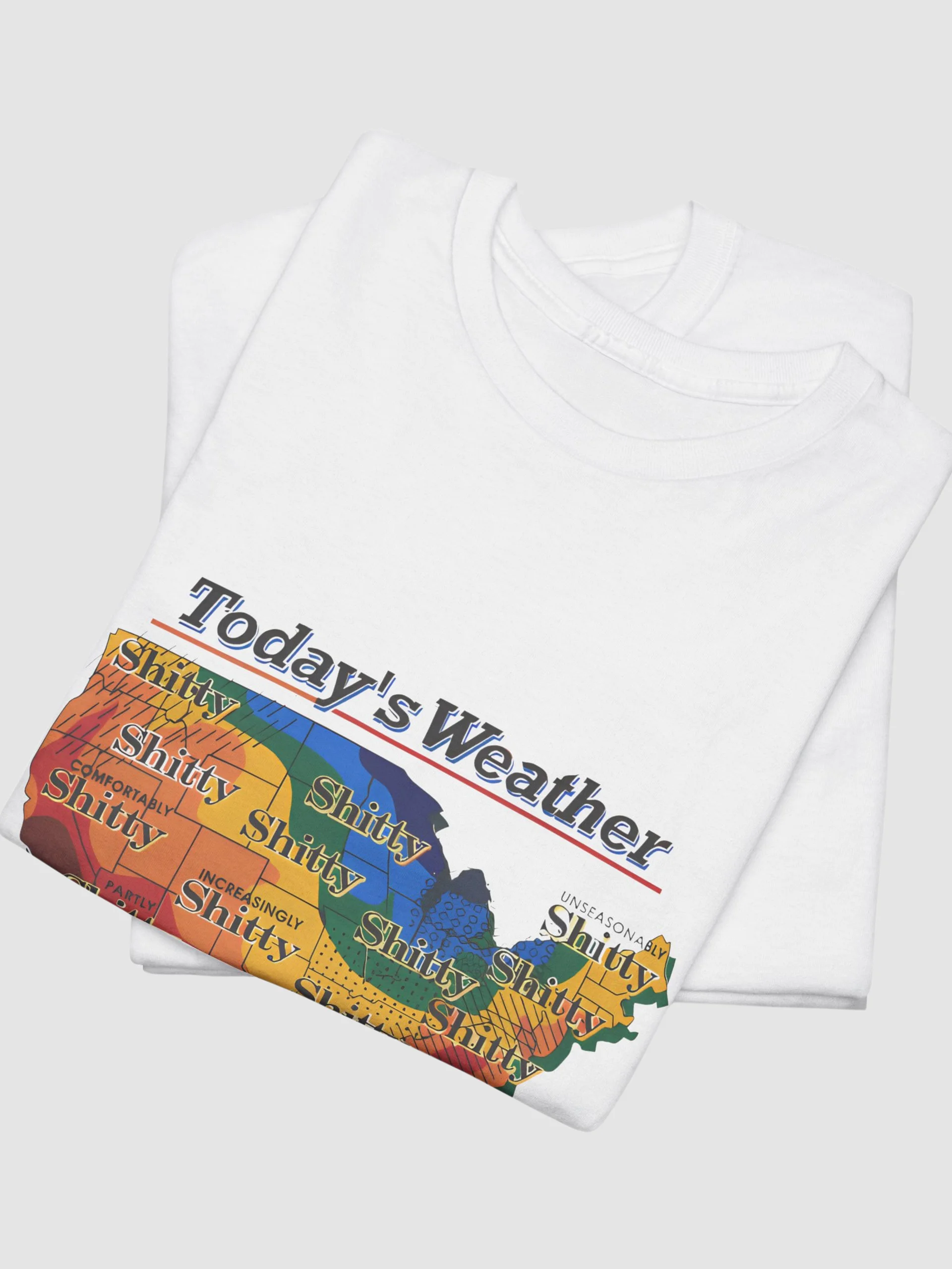 Today’s Weather Shitty Weather Shirt product image (124)