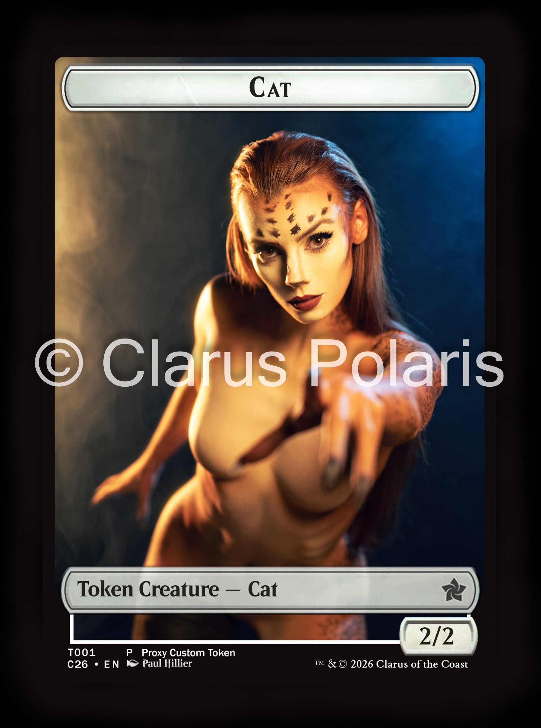 Magic Token Card ( Cat & Elf ) product image (1)