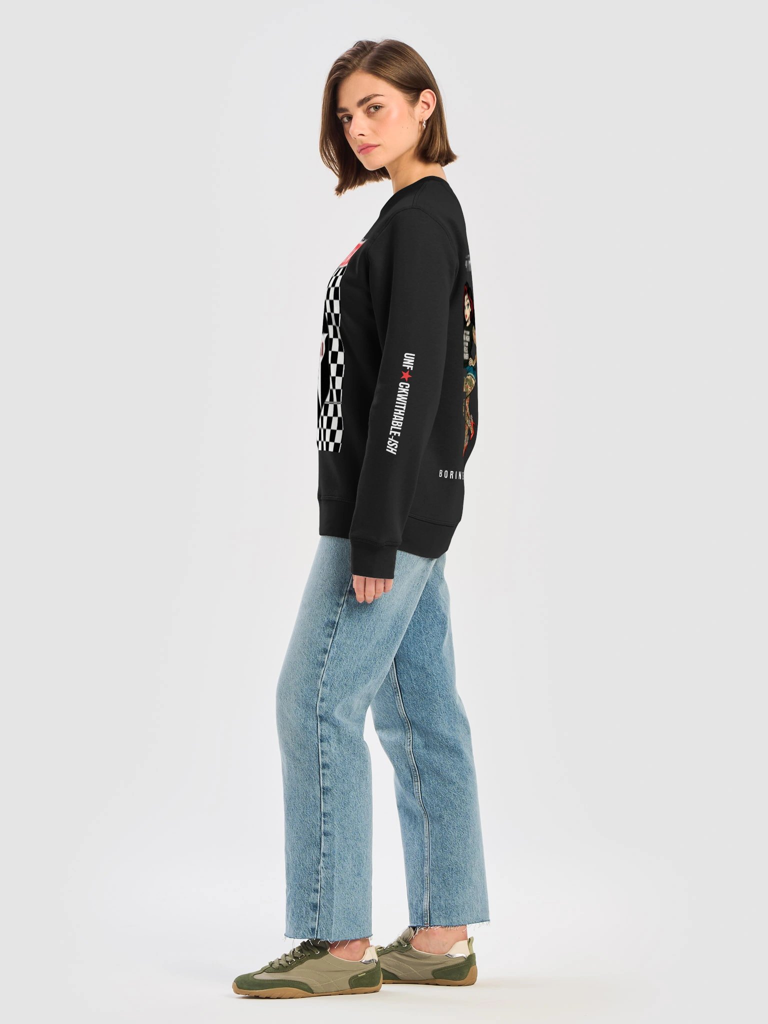 UNF★CKWITHABLE-ISH™ Women's Street Style Crewneck Sweater product image (8)
