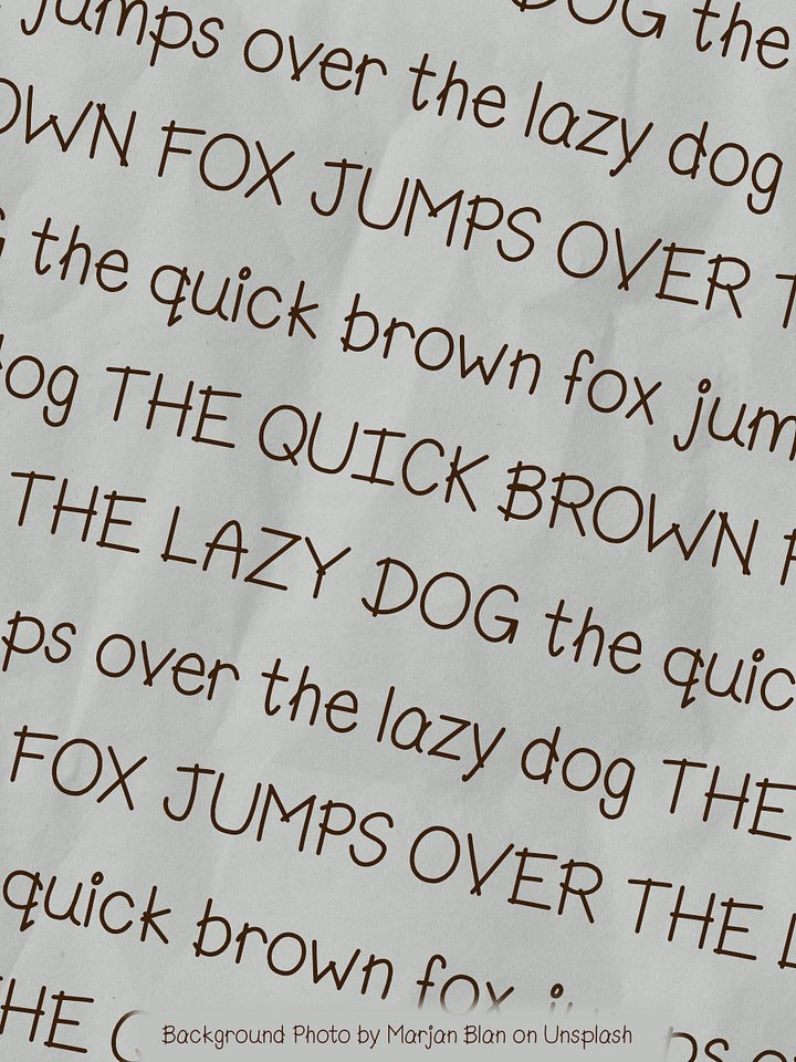 GHSchoolNote Font product image (2)