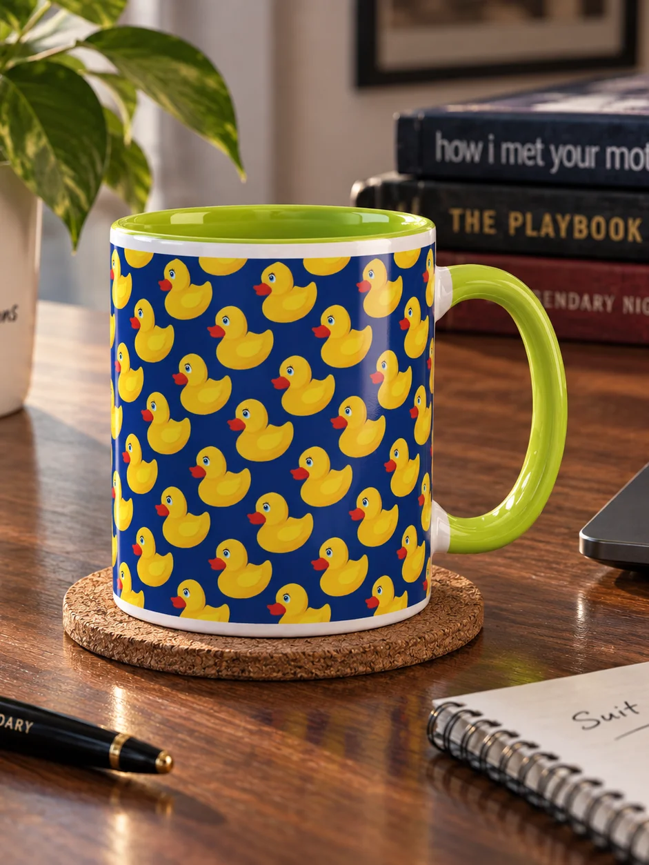 Ducky Tie Pattern Mug product image (2)