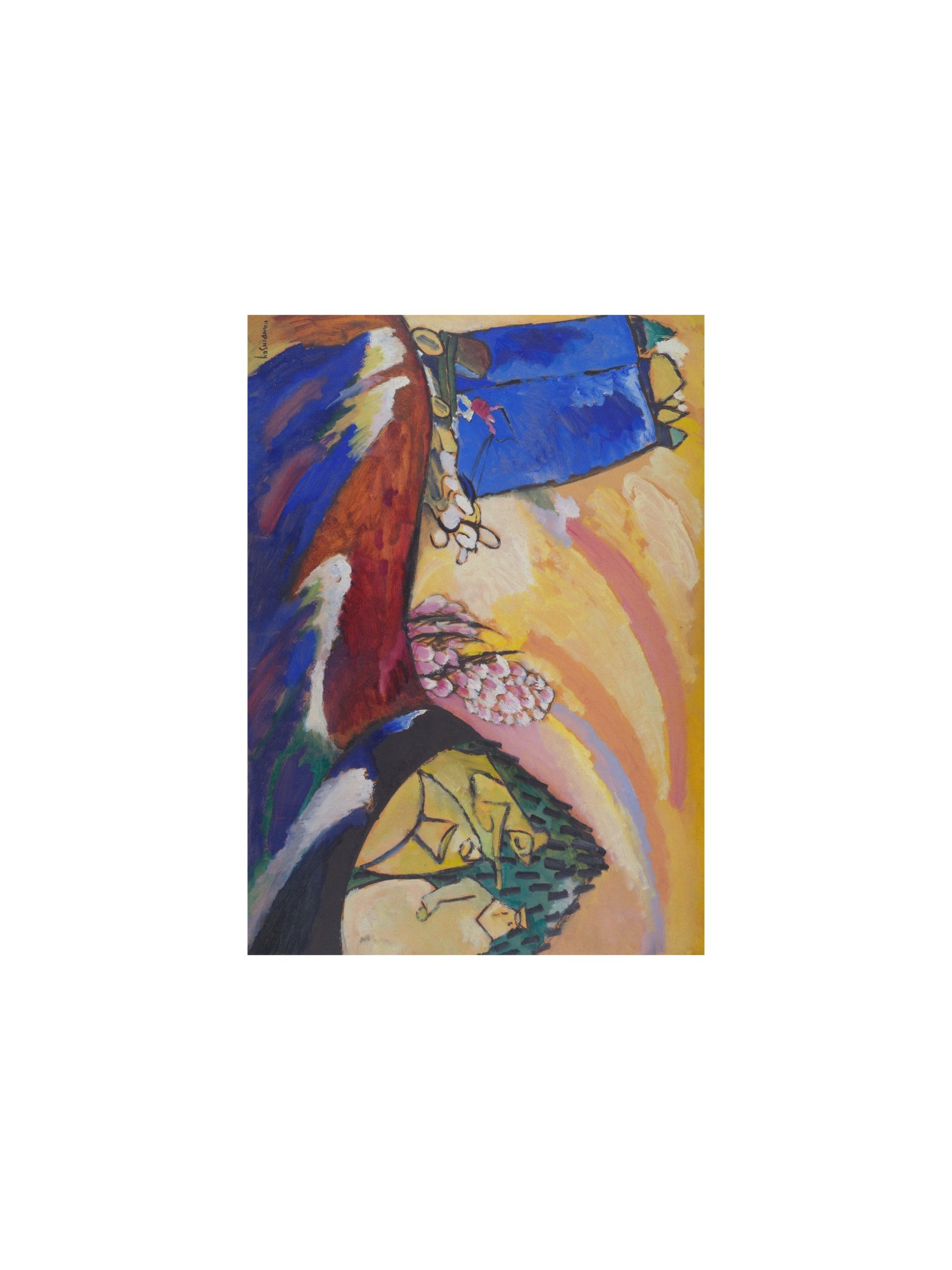 Kandinsky, Painting with Troika — Fine-Art Poster product image (2)