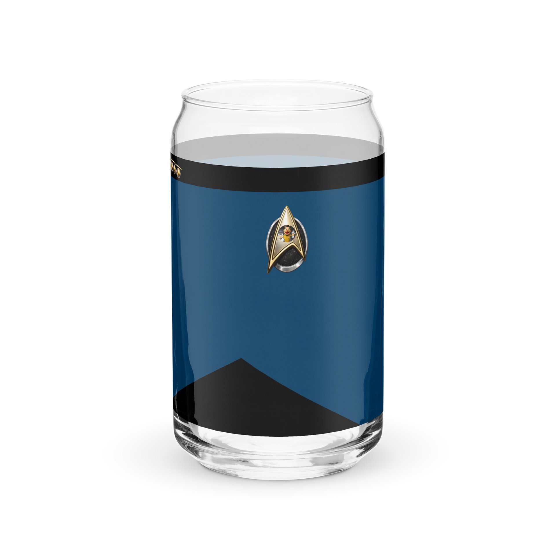 Officer Inspired Can Glass - Blue Division product image (1)