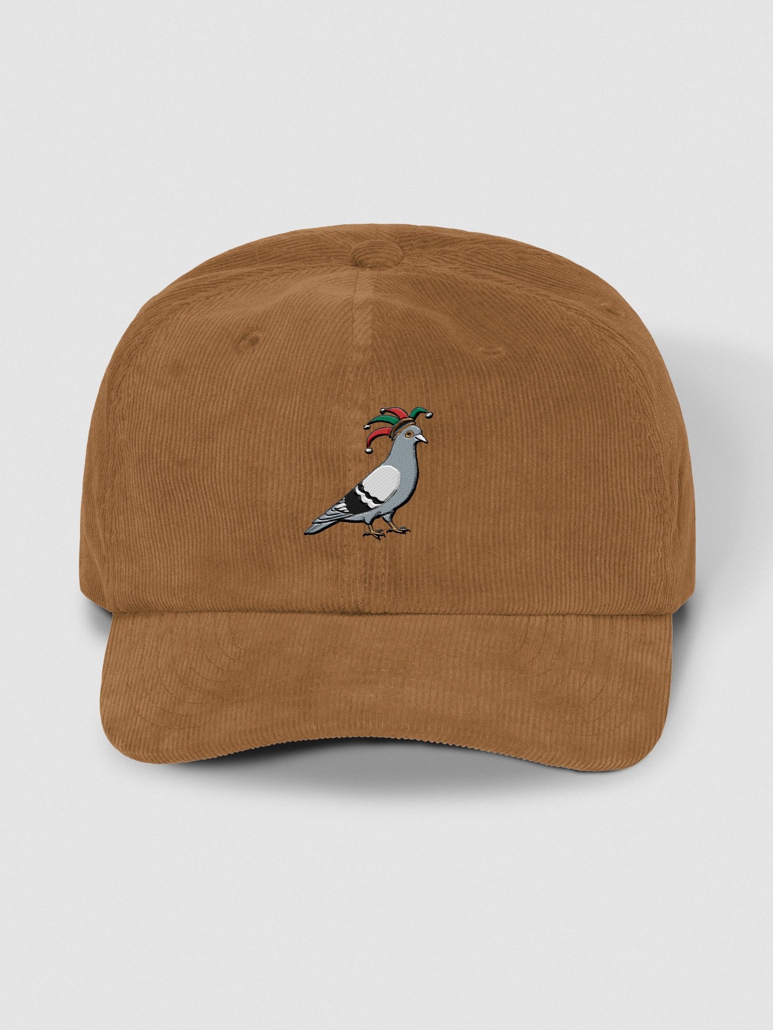 Jester Pigeon Corduroy Embroidered Hat product image (17)
