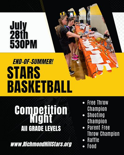 ⭐ COMPETITION NIGHT IS TONIGHT! ⭐

Tonight, we bring every grade together to celebrate a summer of hard work, growth, and com...