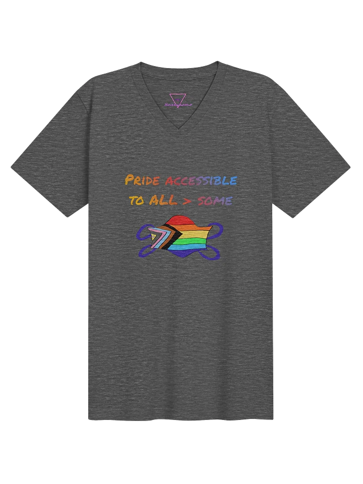 Pride Accessibile To All > Some V-neck tee product image (1)