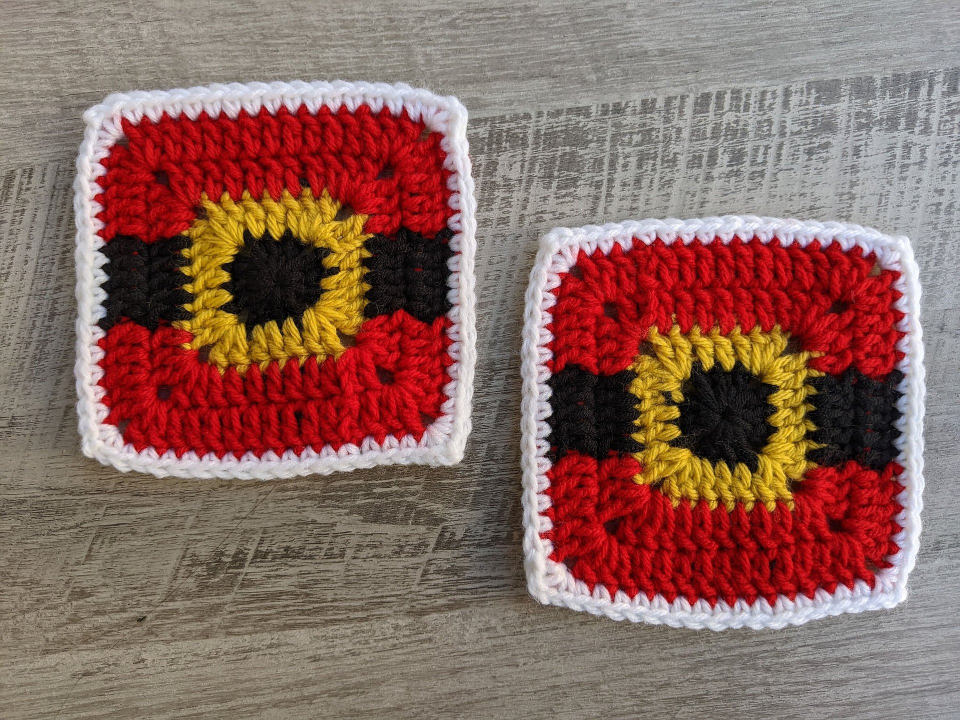 Crochet Santa Belt Granny Square Pattern product image (6)