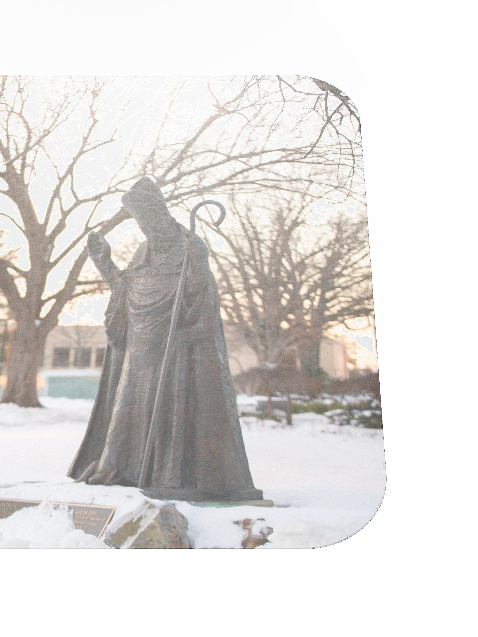 Winter St. Patrick Mouse Pad product image (5)