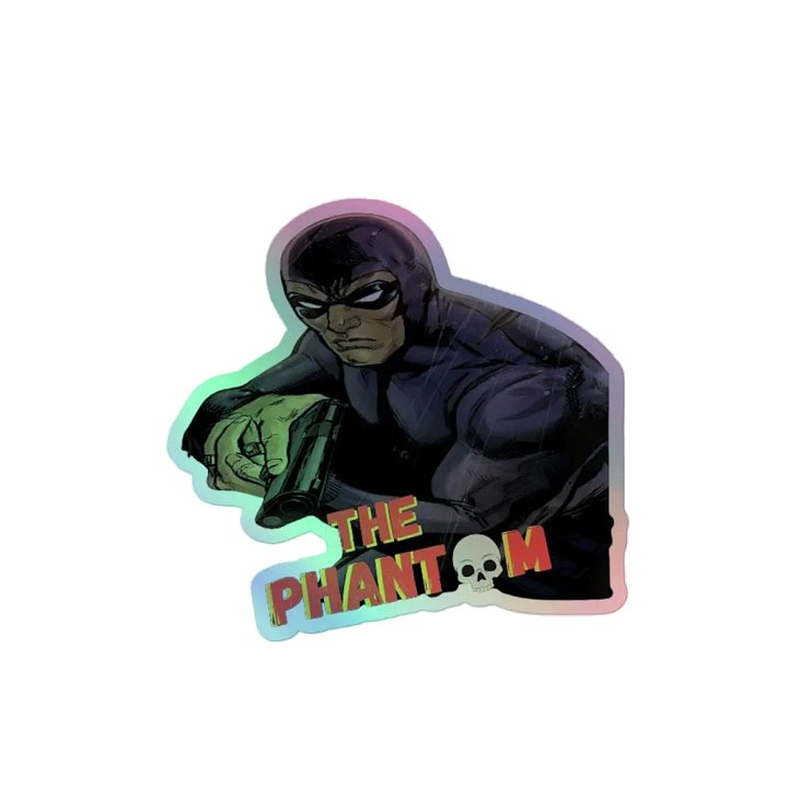 TheGHOST WHO WALK - GUNMAN Holographic Sticker Set product image (2)