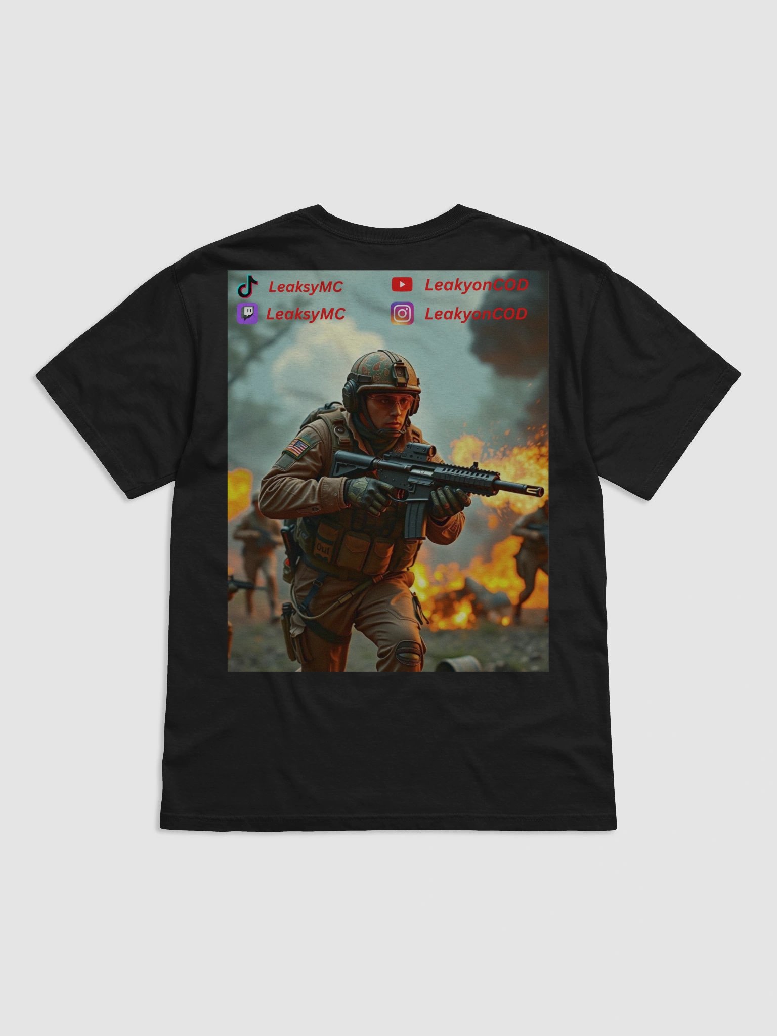 LeaksyMC Basic T-Shirt product image (2)