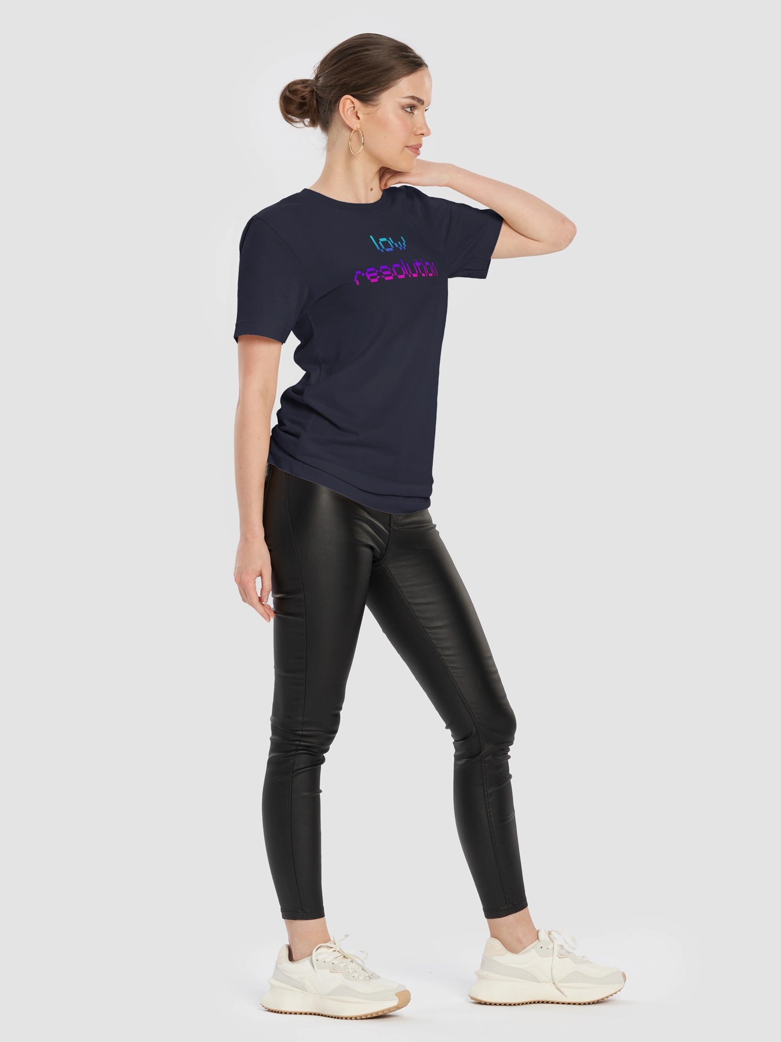 Low Resolution Neon Pixel T-shirt product image (23)