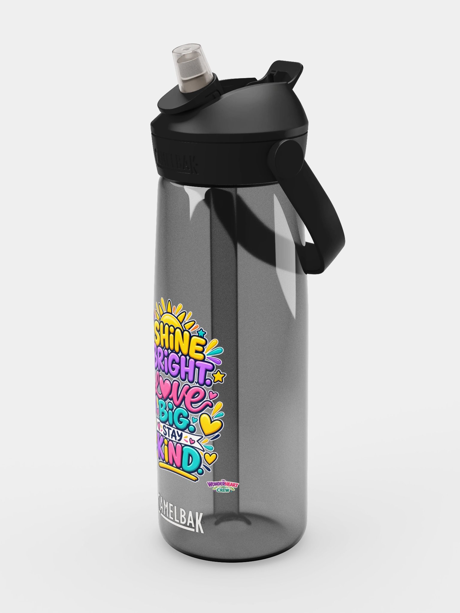 CamelBak Thrive® Flip Straw Inspirational Water Bottle - Shine Bright. Love Big. Stay Kind. product image (4)