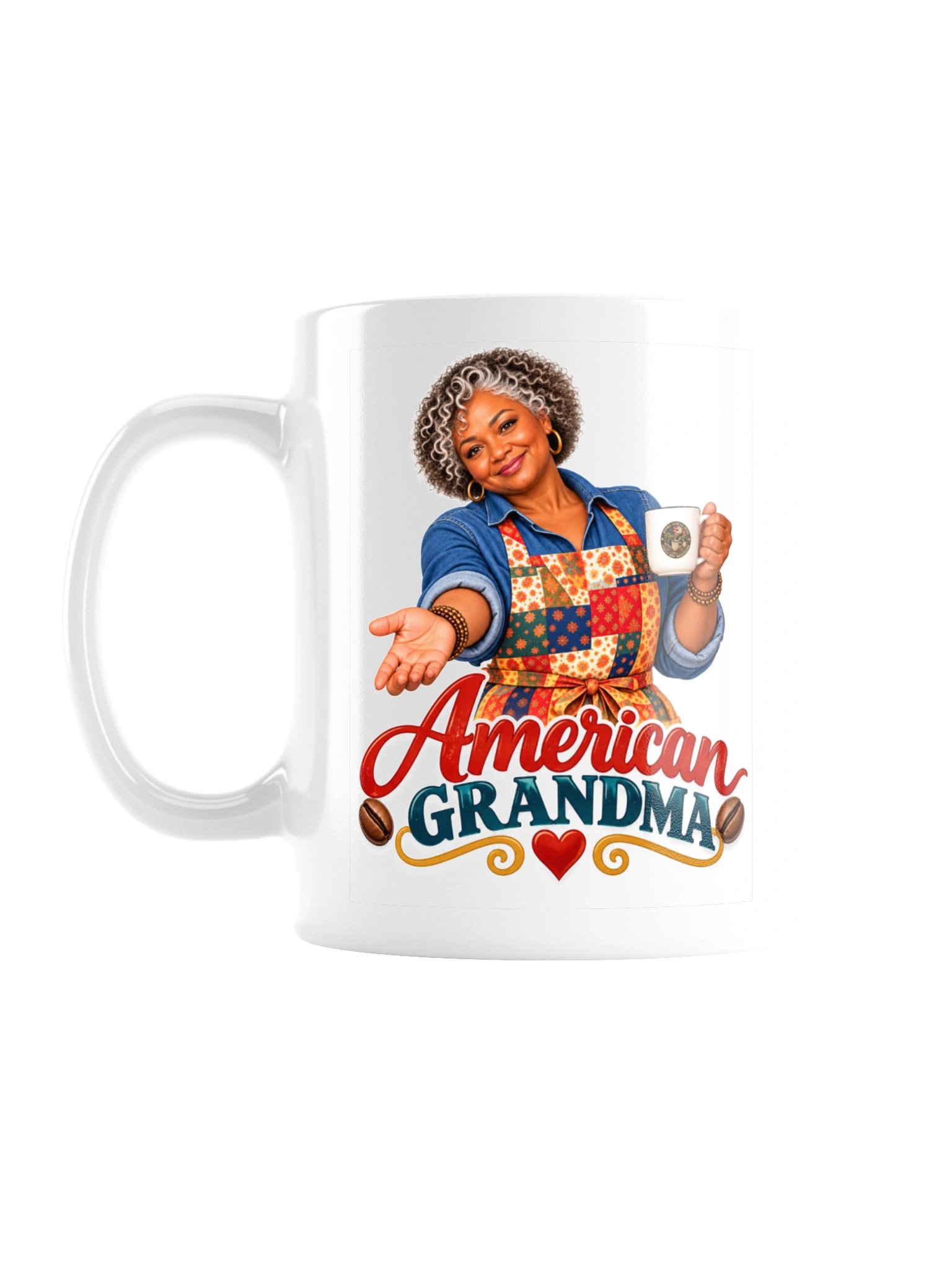 American Grandma™ — Caffeine Tried. Not Today. Coffee Mug product image (2)