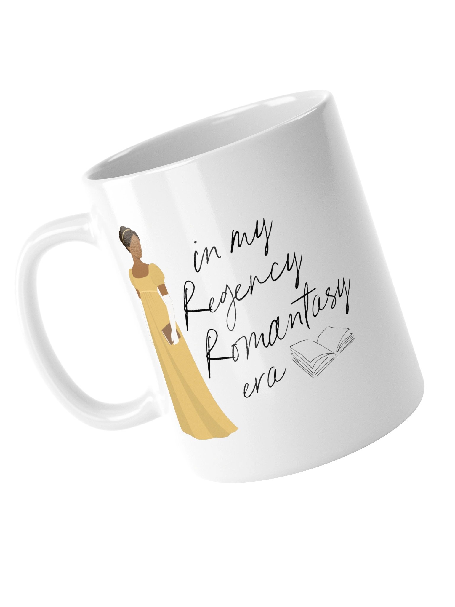 Regency Romantasy Era Mug | YELLOW product image (5)